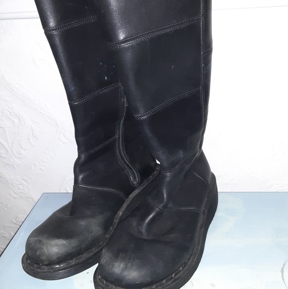 Dr. Martens Airwalk tall black boots